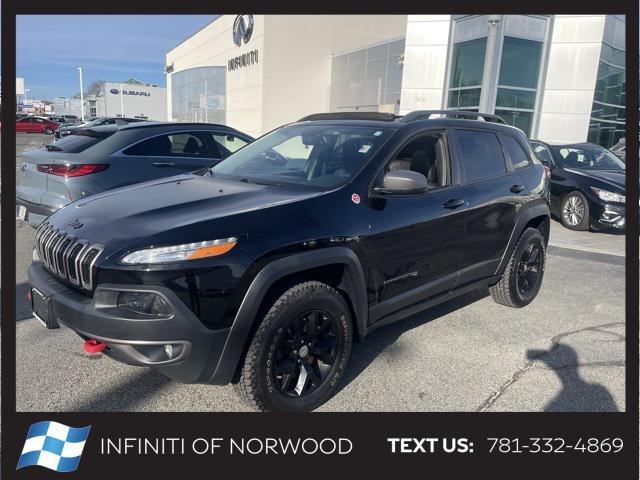 used 2017 Jeep Cherokee car, priced at $20,500