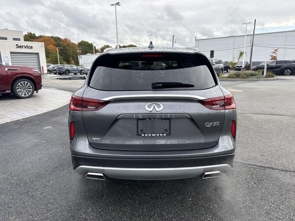 used 2025 INFINITI QX50 car, priced at $37,990