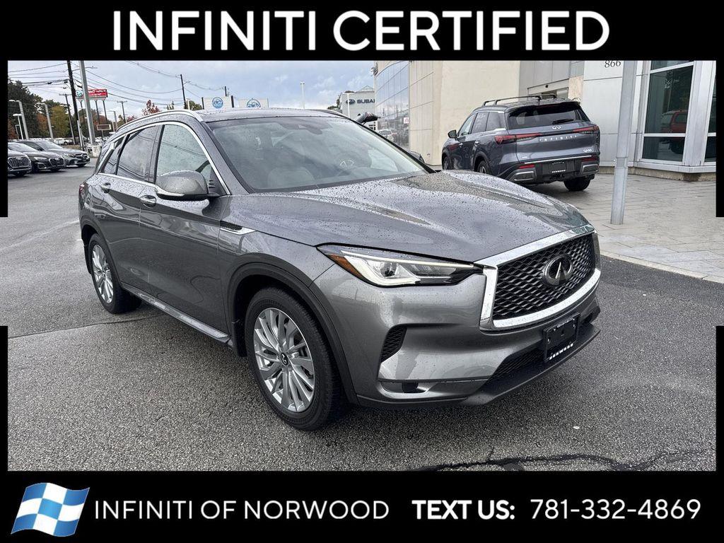 used 2025 INFINITI QX50 car, priced at $37,990