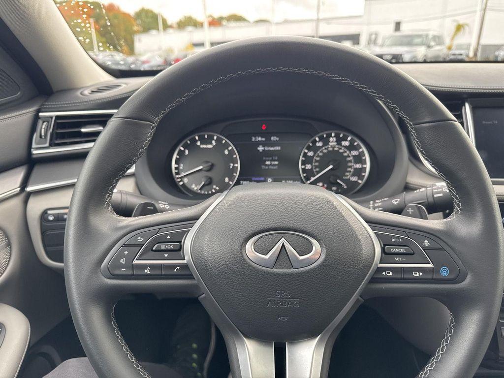 used 2025 INFINITI QX50 car, priced at $37,990