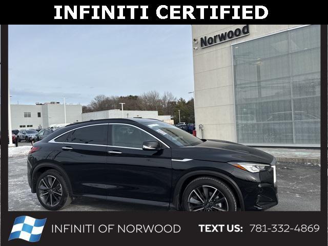 used 2024 INFINITI QX55 car, priced at $41,900