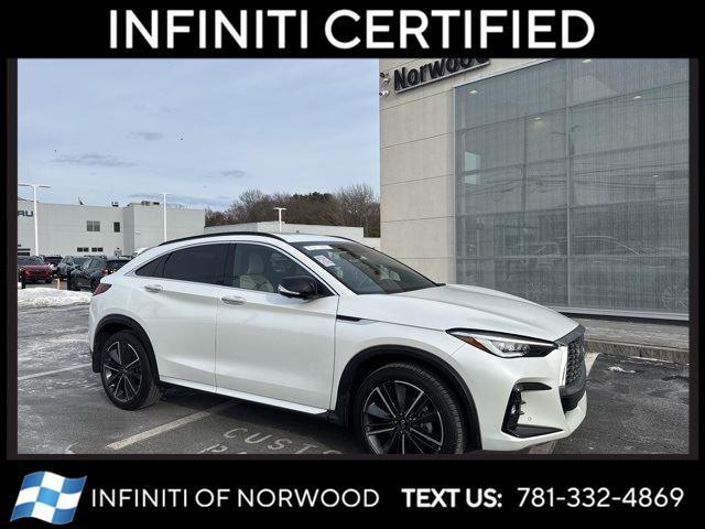 used 2024 INFINITI QX55 car, priced at $41,790