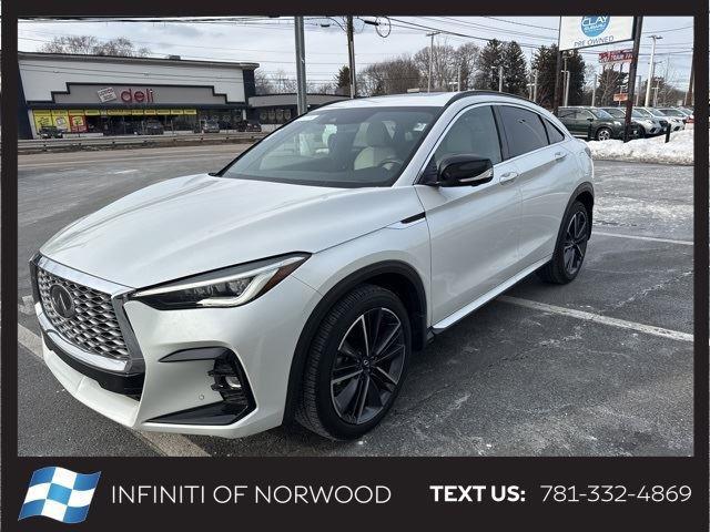 used 2024 INFINITI QX55 car, priced at $41,790