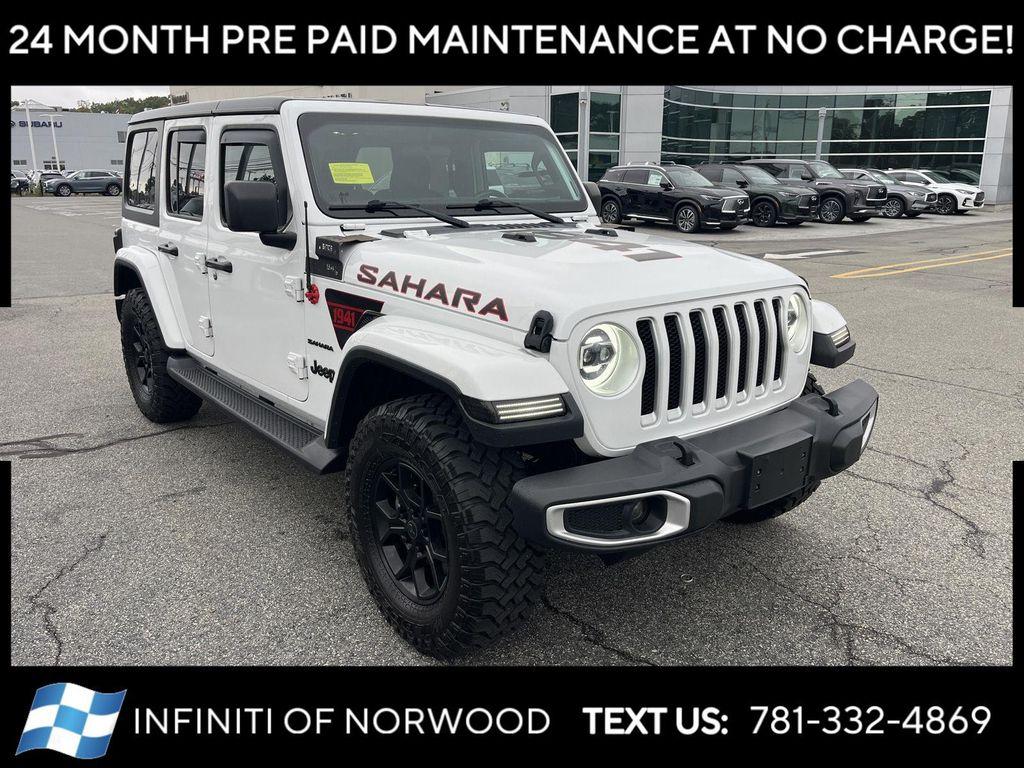 used 2020 Jeep Wrangler Unlimited car, priced at $28,351