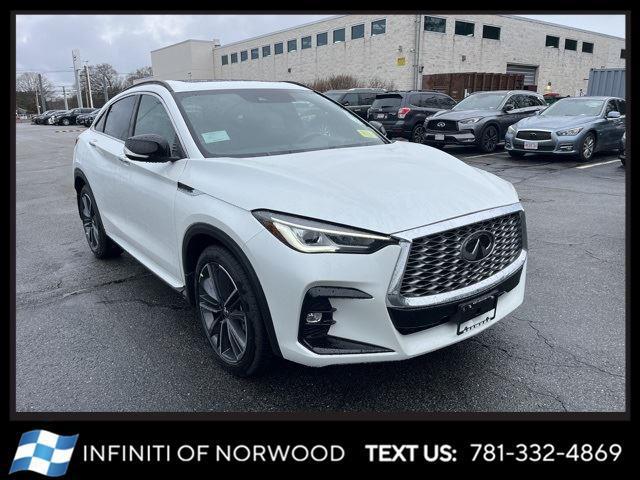 new 2025 INFINITI QX55 car, priced at $46,985