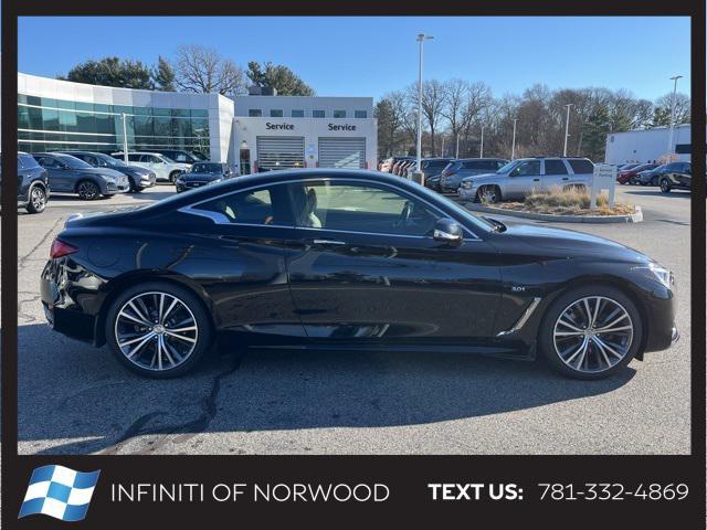 used 2018 INFINITI Q60 car, priced at $26,964