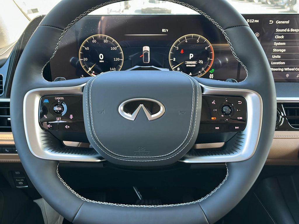 new 2025 INFINITI QX80 car, priced at $95,840