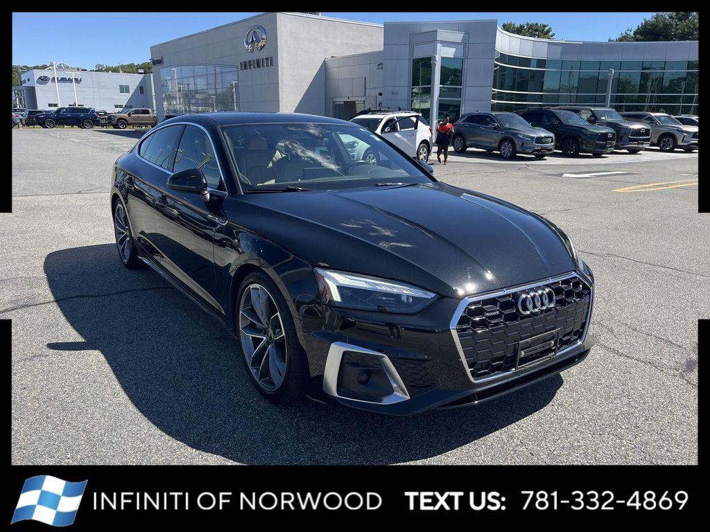used 2023 Audi A5 car, priced at $37,700