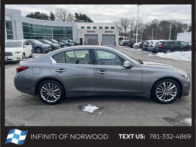 used 2024 INFINITI Q50 car, priced at $37,290