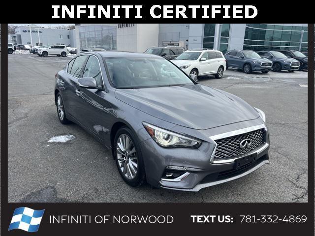 used 2024 INFINITI Q50 car, priced at $37,290