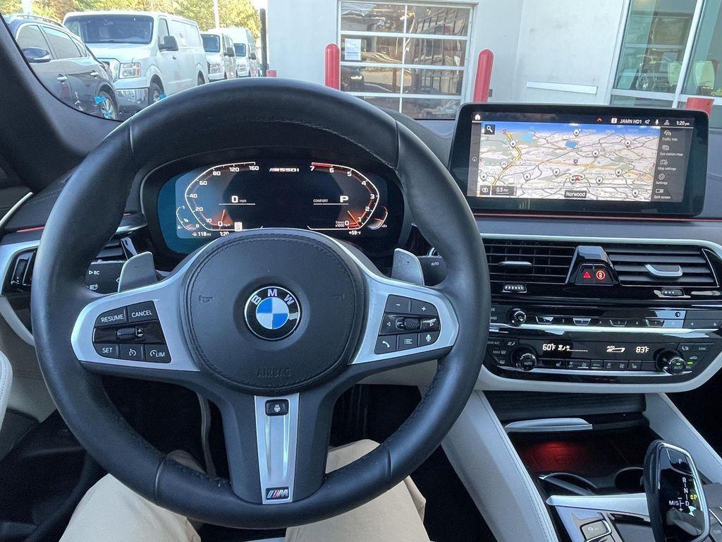 used 2023 BMW M550 car, priced at $59,990