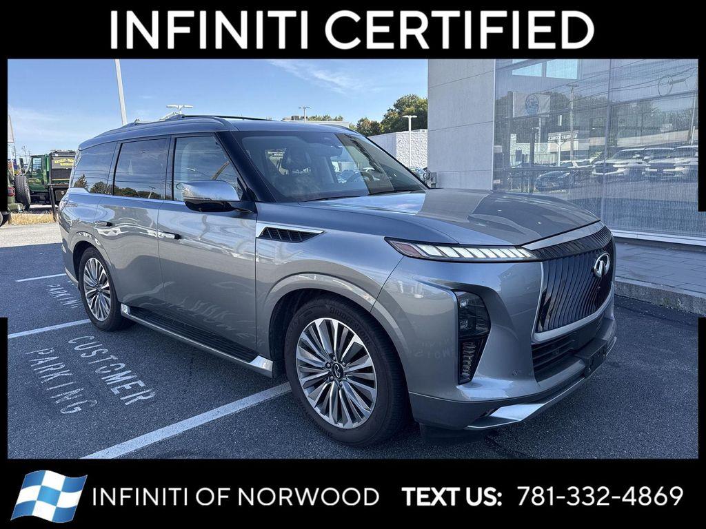 used 2025 INFINITI QX80 car, priced at $77,900