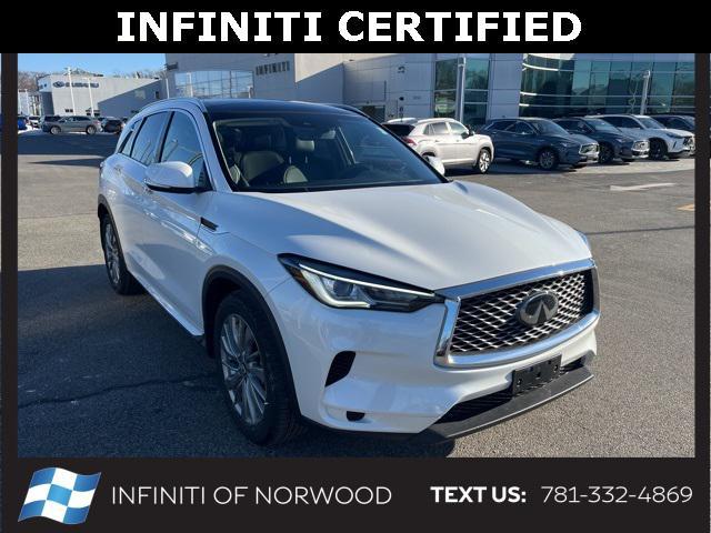 used 2024 INFINITI QX50 car, priced at $38,400