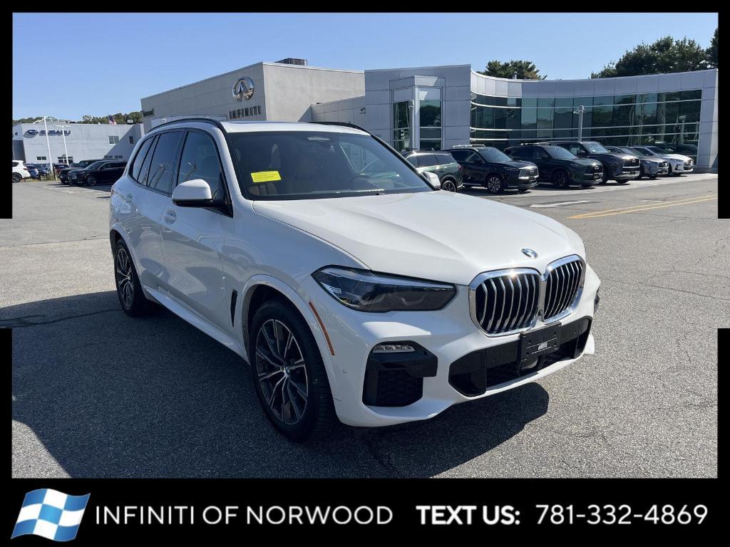 used 2021 BMW X5 car, priced at $43,990