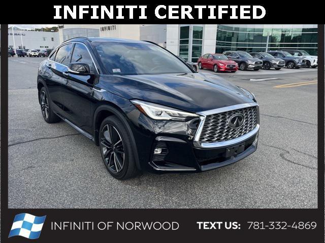 used 2022 INFINITI QX55 car, priced at $34,700