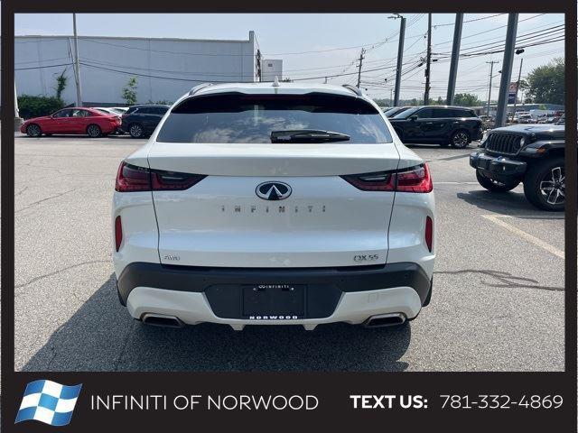 used 2022 INFINITI QX55 car, priced at $38,377