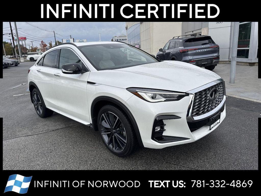 used 2025 INFINITI QX55 car, priced at $39,990