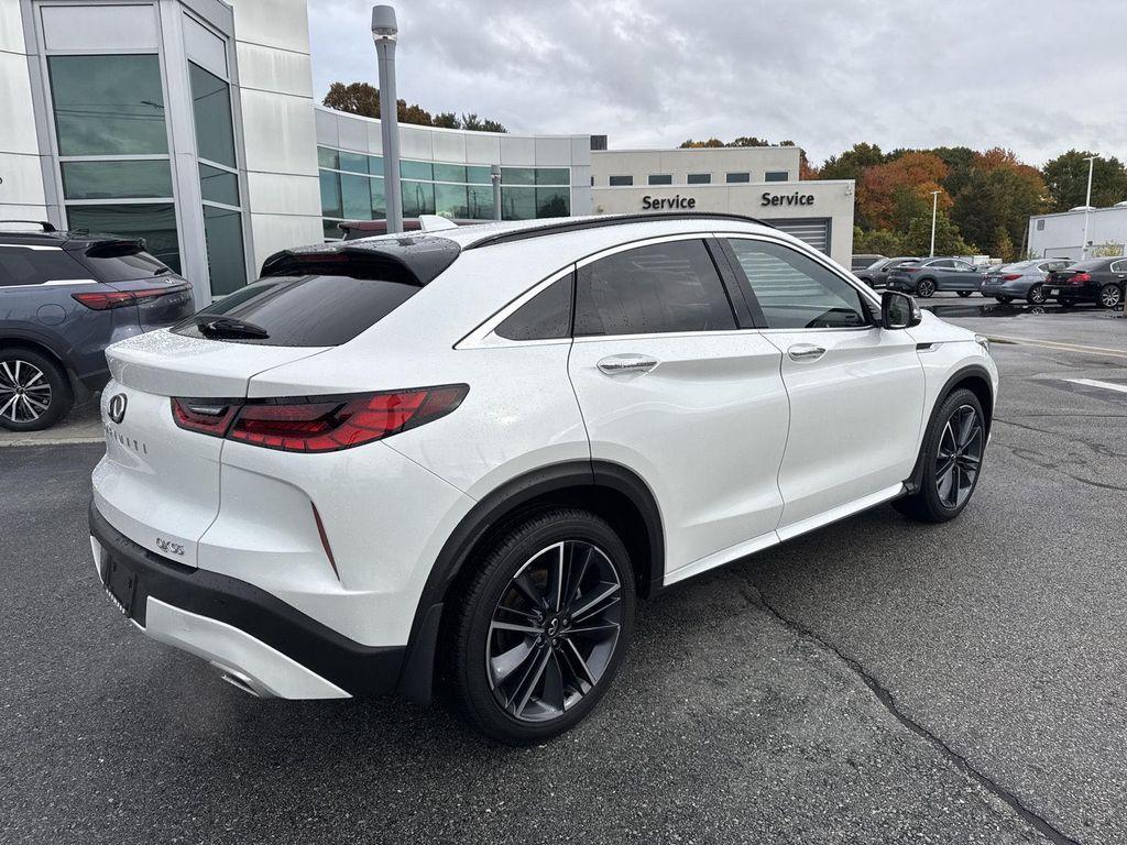 used 2025 INFINITI QX55 car, priced at $39,990
