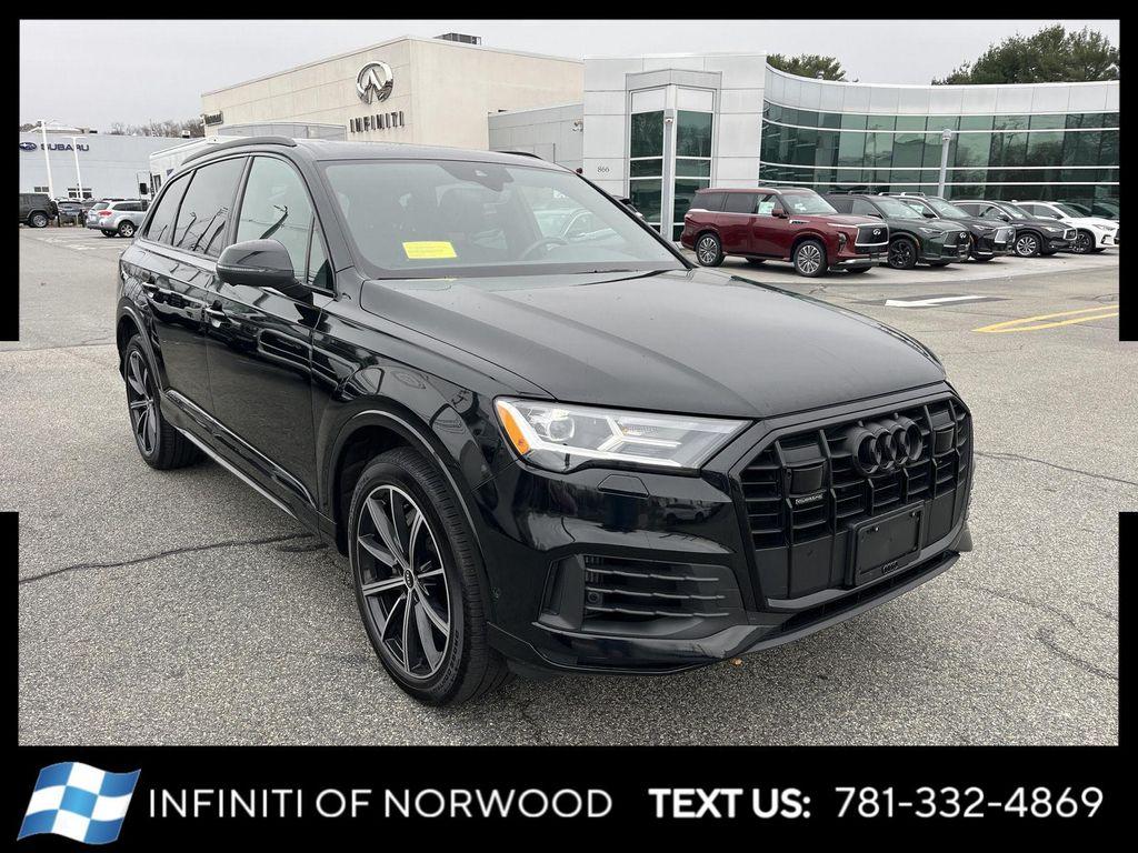 used 2022 Audi Q7 car, priced at $35,990