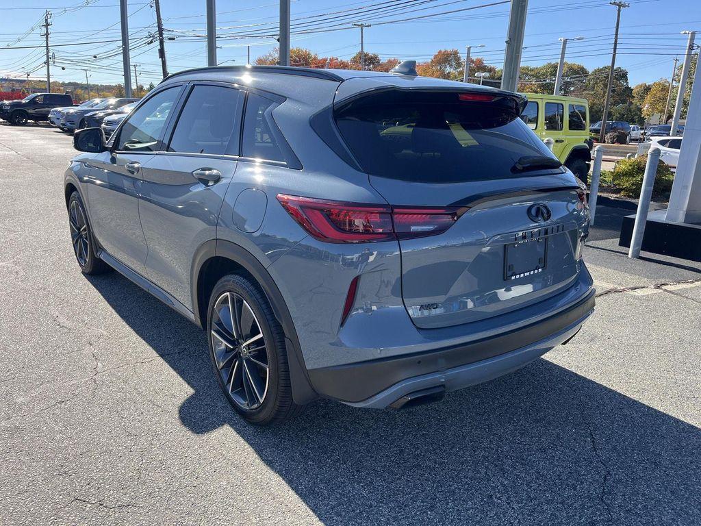used 2025 INFINITI QX50 car, priced at $39,990