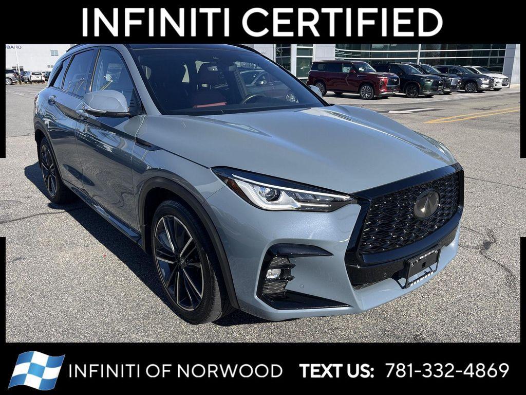 used 2025 INFINITI QX50 car, priced at $39,990