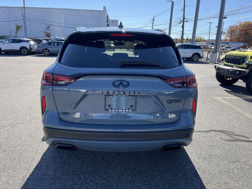 used 2025 INFINITI QX50 car, priced at $39,990