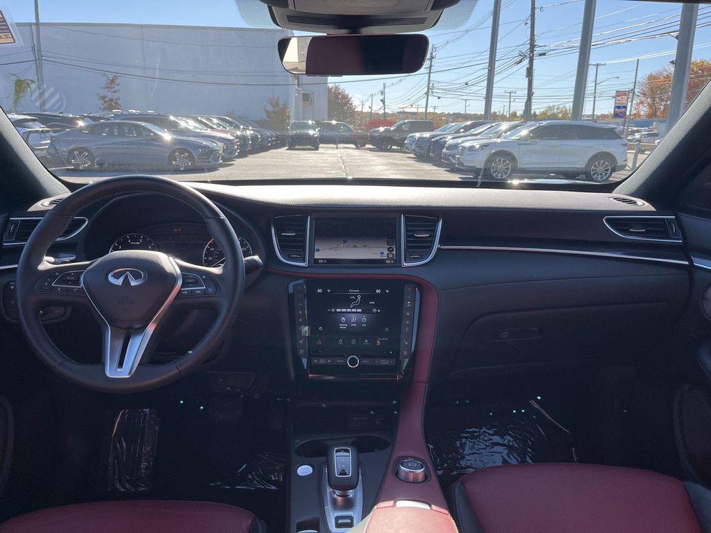 used 2025 INFINITI QX50 car, priced at $39,990