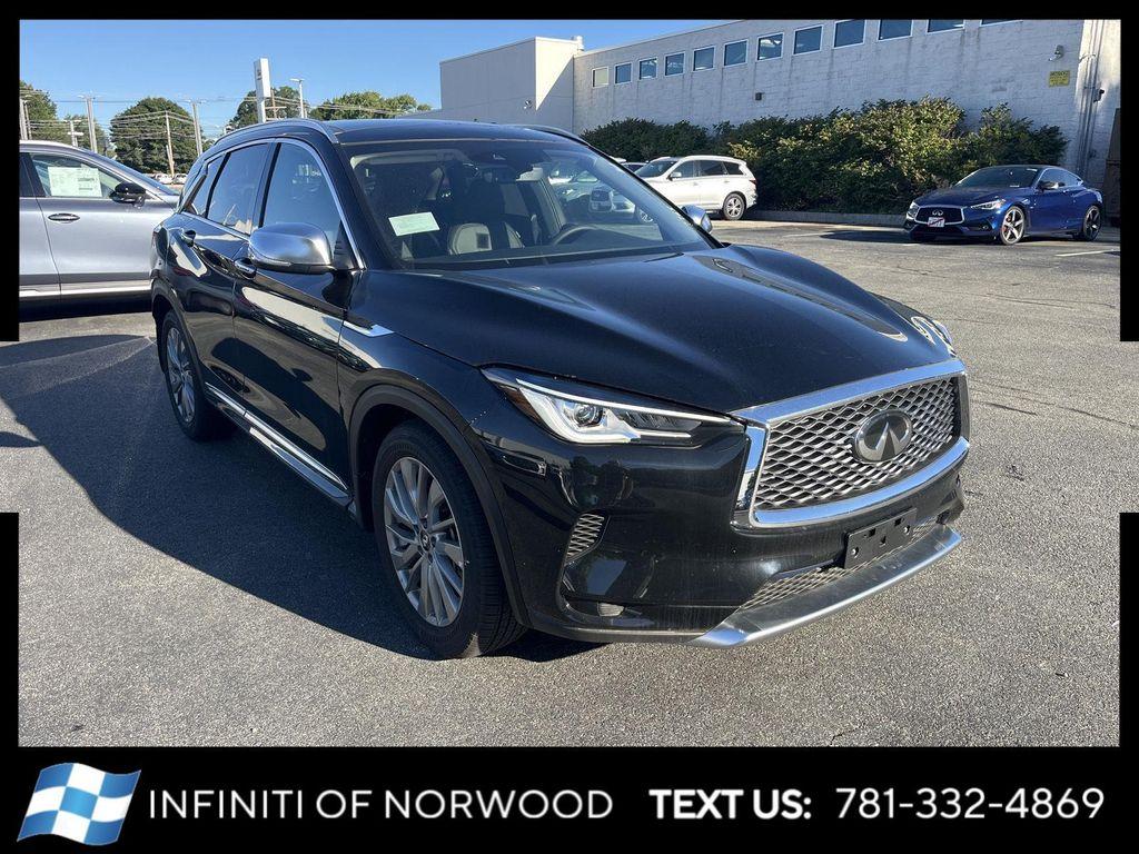 new 2025 INFINITI QX50 car, priced at $49,080
