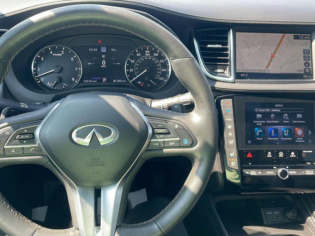 used 2023 INFINITI QX50 car, priced at $37,800