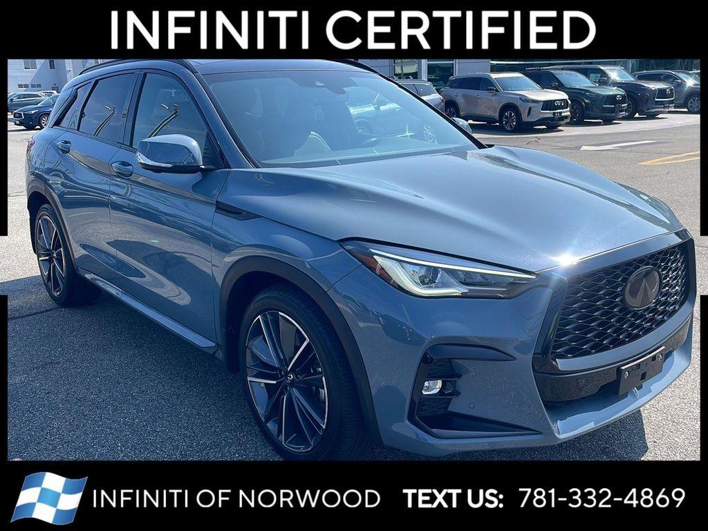 used 2023 INFINITI QX50 car, priced at $37,800