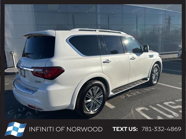 used 2022 INFINITI QX80 car, priced at $45,660