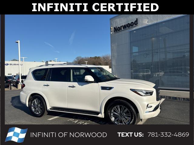 used 2022 INFINITI QX80 car, priced at $45,660