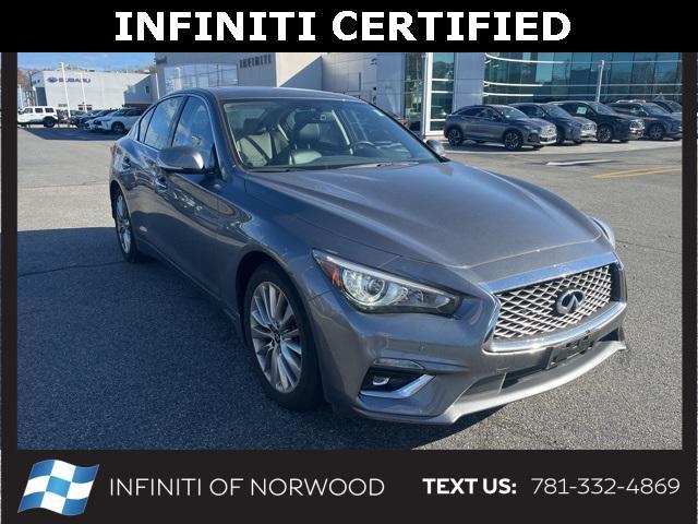 used 2021 INFINITI Q50 car, priced at $30,557