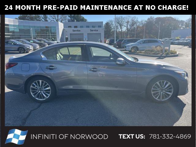 used 2021 INFINITI Q50 car, priced at $30,557