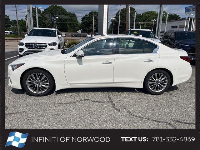 used 2022 INFINITI Q50 car, priced at $31,990