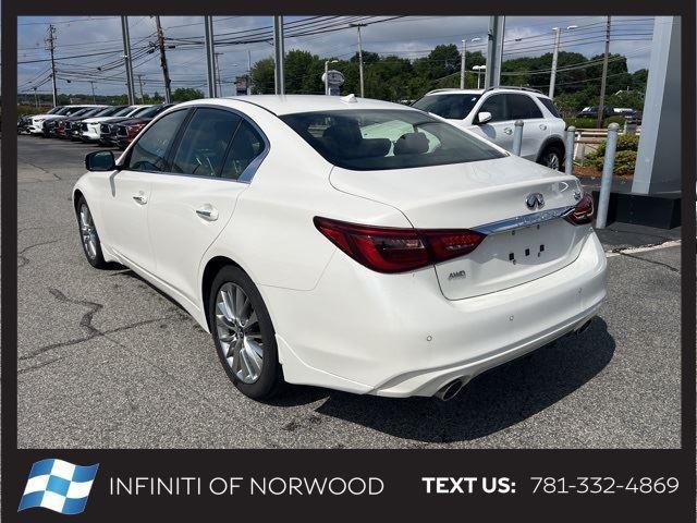 used 2022 INFINITI Q50 car, priced at $31,990