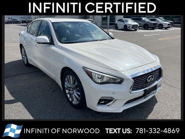 used 2022 INFINITI Q50 car, priced at $32,490