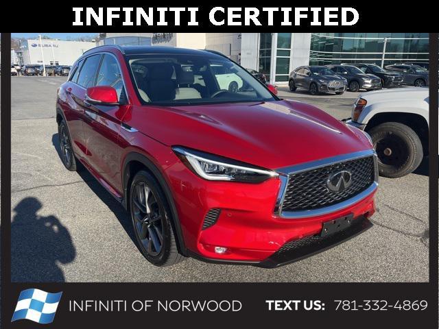 used 2023 INFINITI QX50 car, priced at $43,964