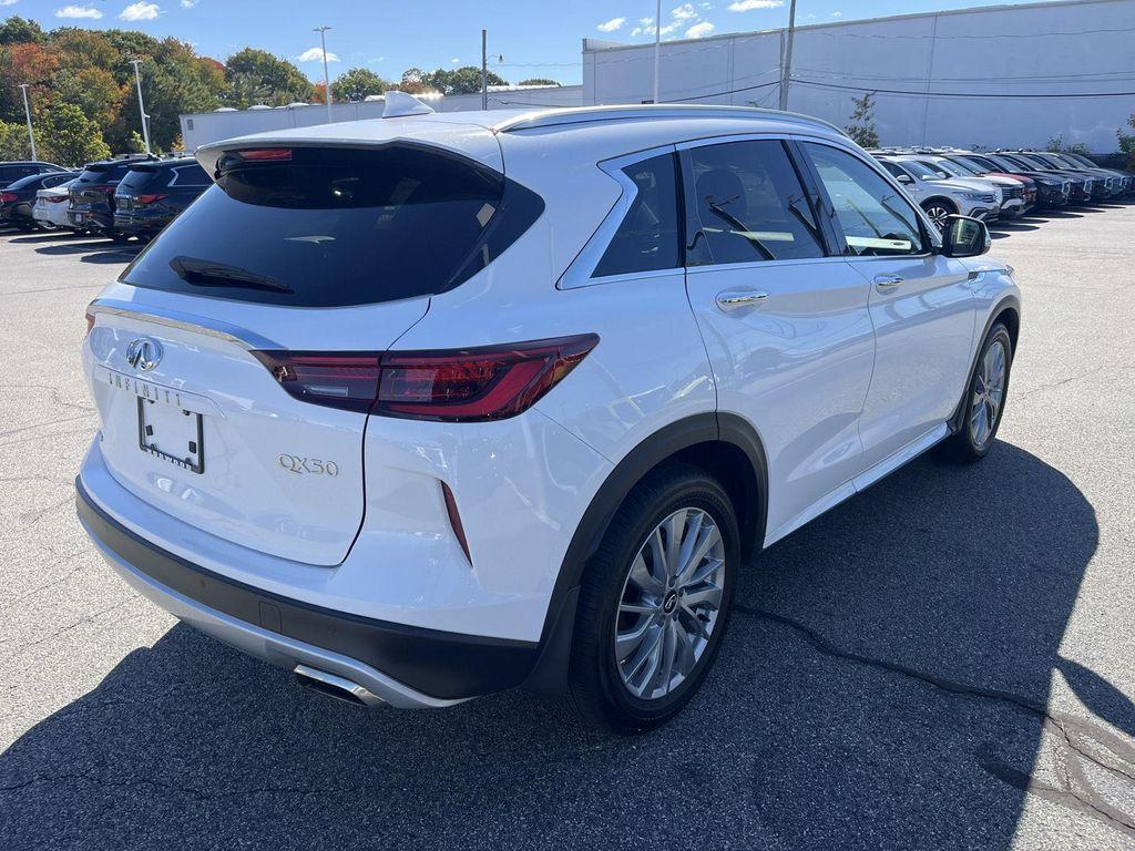 used 2025 INFINITI QX50 car, priced at $37,990