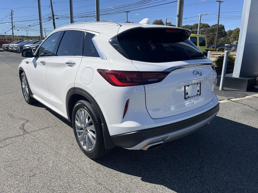 used 2025 INFINITI QX50 car, priced at $37,990
