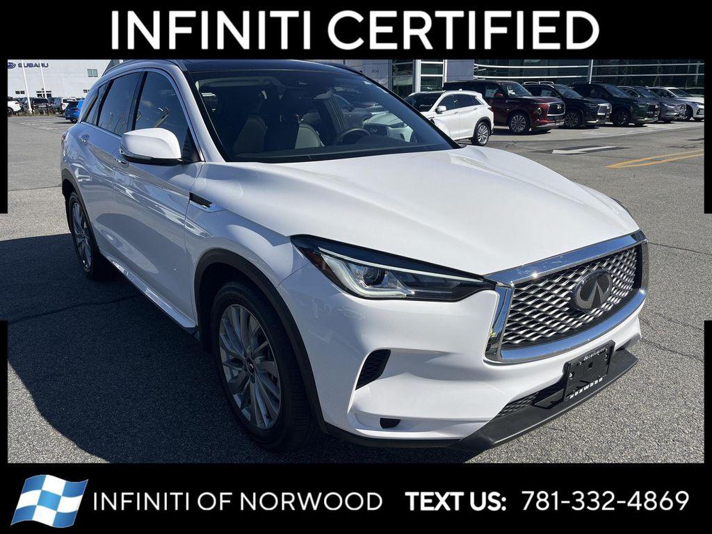 used 2025 INFINITI QX50 car, priced at $37,990