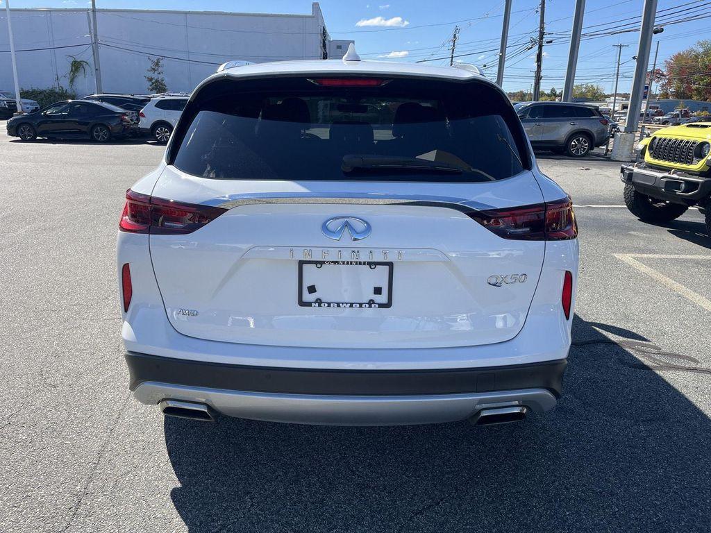 used 2025 INFINITI QX50 car, priced at $37,990