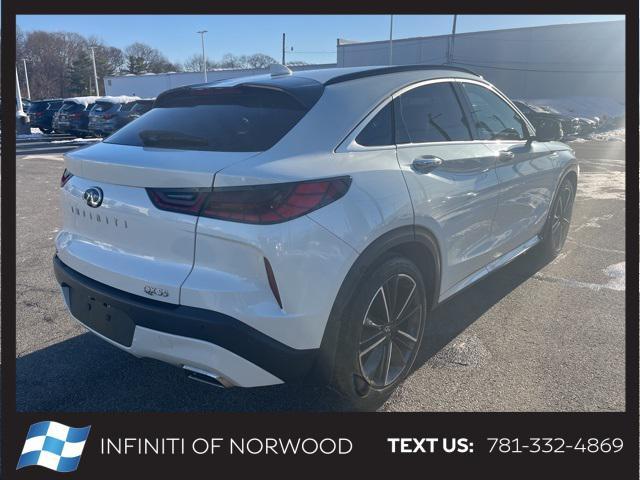 used 2022 INFINITI QX55 car, priced at $35,518