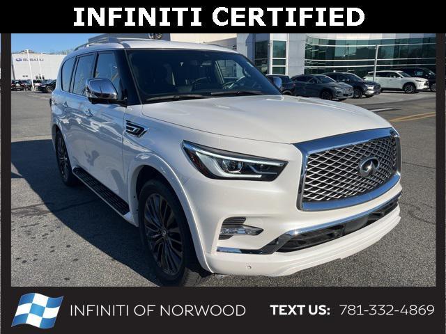 used 2024 INFINITI QX80 car, priced at $61,622