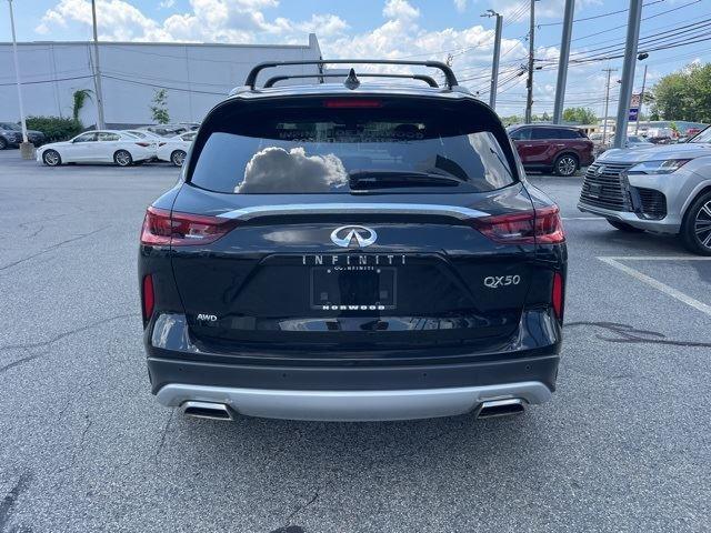 used 2025 INFINITI QX50 car, priced at $38,990