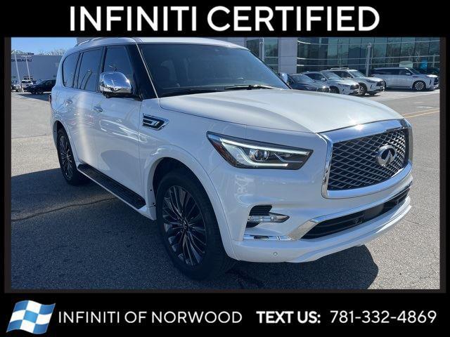used 2024 INFINITI QX80 car, priced at $64,800