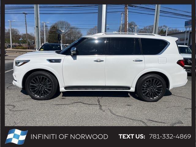 used 2024 INFINITI QX80 car, priced at $64,700