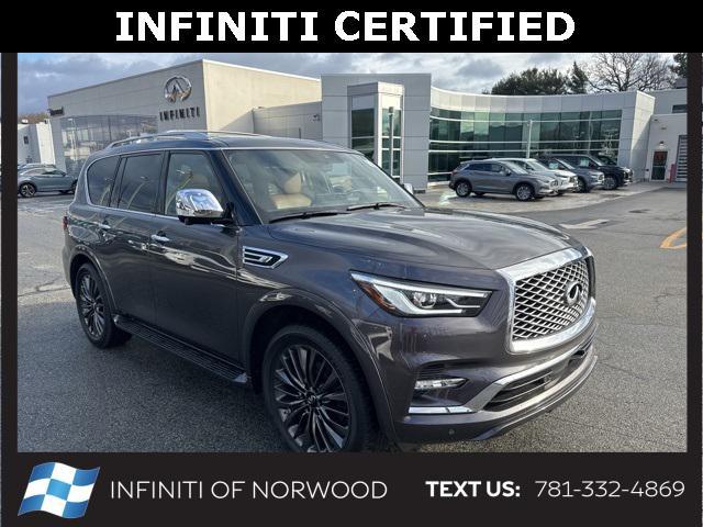 used 2024 INFINITI QX80 car, priced at $62,490