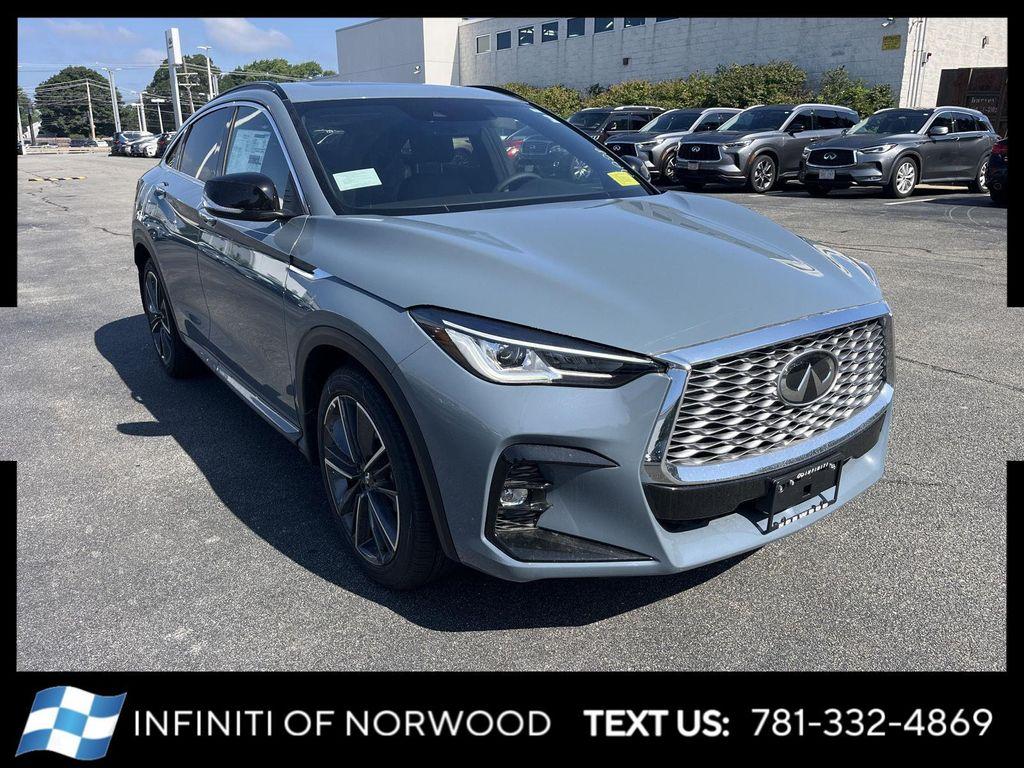 new 2025 INFINITI QX55 car, priced at $46,780