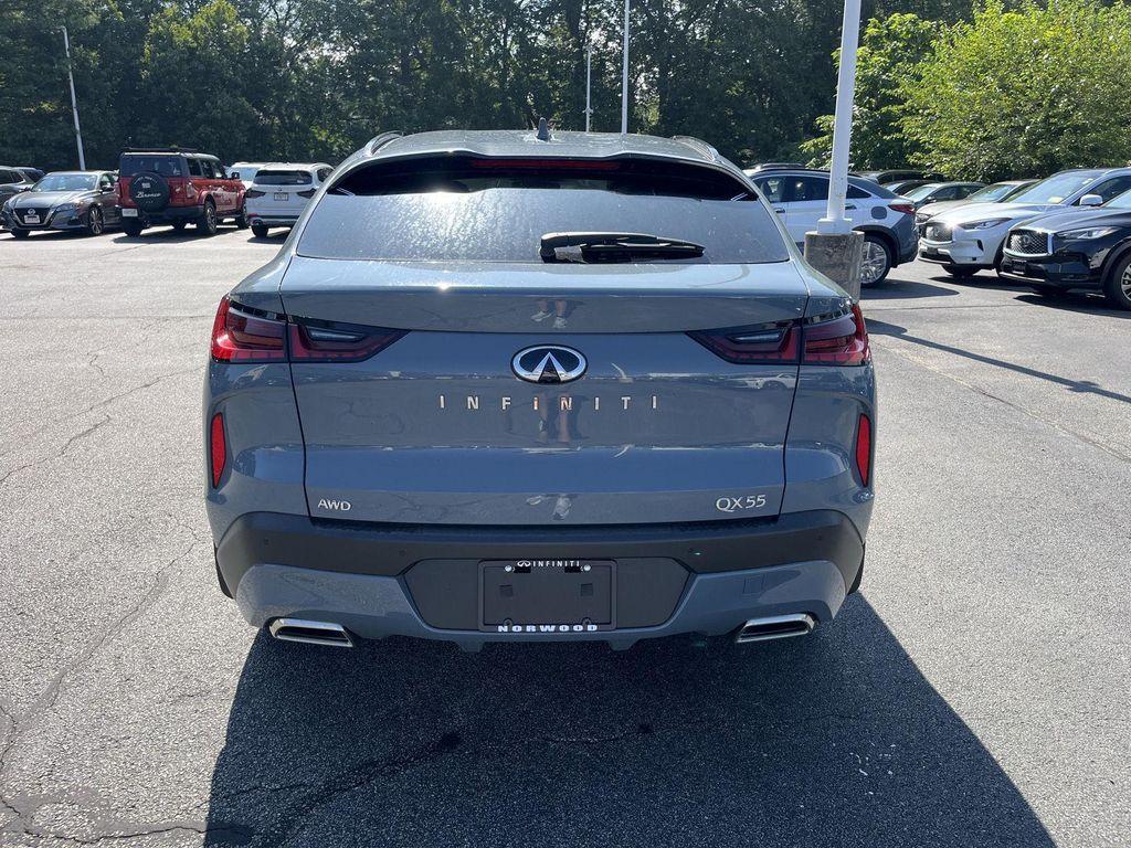 new 2025 INFINITI QX55 car, priced at $46,780